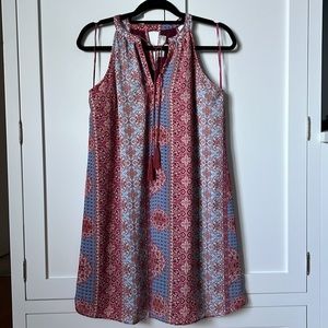 Shift Dress- Brand: Pink Rose Vintage Size: Medium Color: Pink/Burgundy